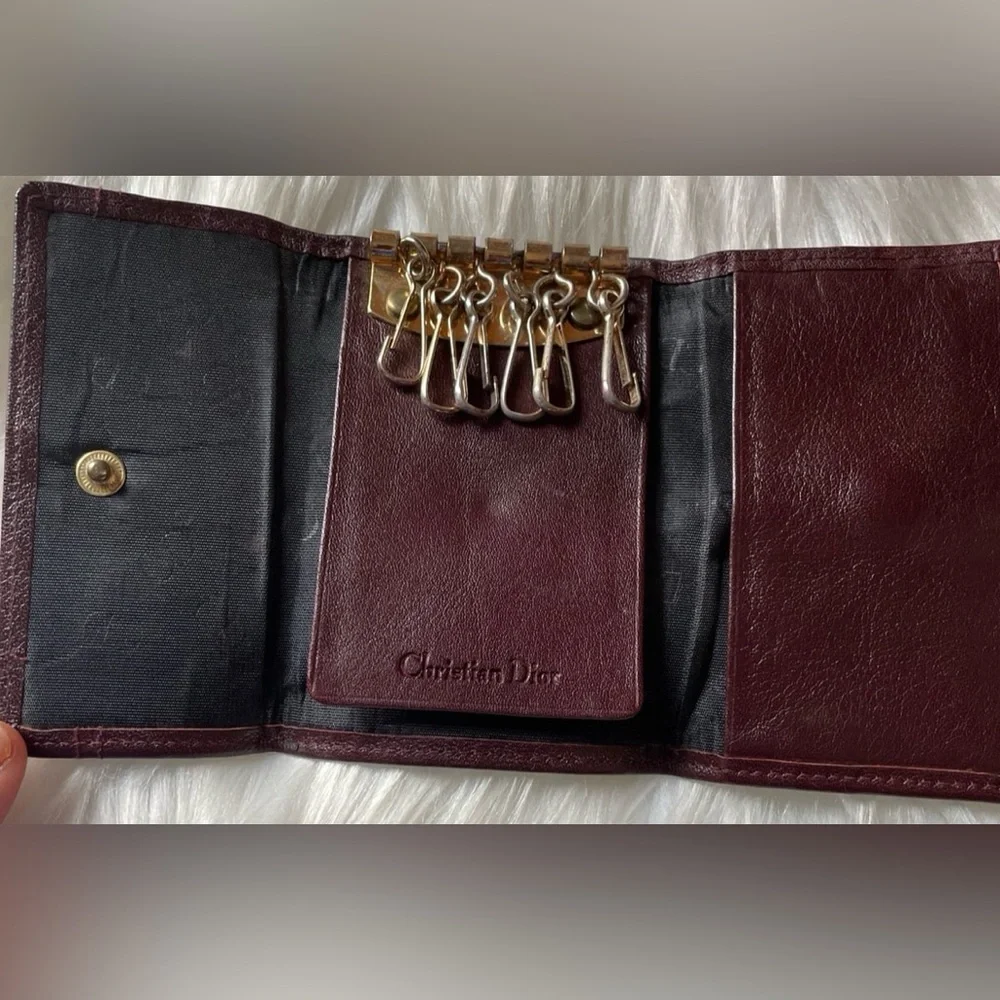 Authentic vintage Christian Dior Key Holder. In Preowned good condition.